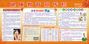 秋季健康教育宣传栏设计图片