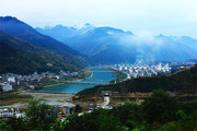 竹林关美丽风光旅游摄影