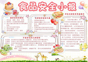 食品安全知识小报图片