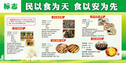 食品安全宣传栏设计图片素材