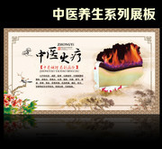 中医火疗养生海报素材