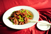 农家小炒肉菜品摄影图片