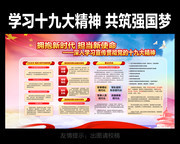 拥抱新时代 担当新使命十九大展板图片