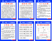 中铁二十五局五牌一图挂图