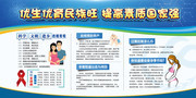 计划生育健康教育宣传栏图片素材