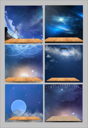 淘宝星空科技主图背景下载