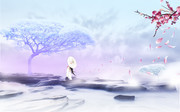 中国风唯美梦幻背景设计图片