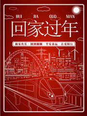 回家过年宣传海报