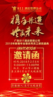 年会电子邀请函设计