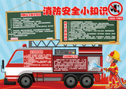 消防安全知识小报图片下载