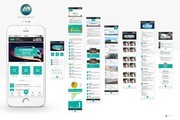 整套企业app模板下载 公司h5页面网站设计