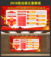 2018宪法修正案解读板报下载