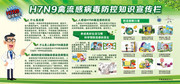 禽流感预防社区健康宣传展板下载