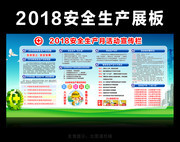 2018安全生产月活动宣传栏