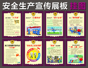 工地安全生产宣传挂图设计