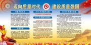 质量月宣传展板