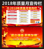 2018年质量月活动宣传栏