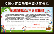 校园体育活动安全常识宣传栏
