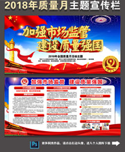 2018全国质量月活动主题展板下载 