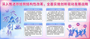 大众创业万众创新展板
