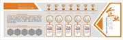 创意企业UV文化墙展板