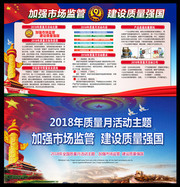 开展全国质量月主题活动宣传栏