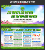 2018质量月知识学习展板下载