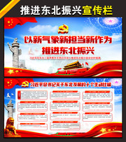 推进东北振兴宣传栏下载