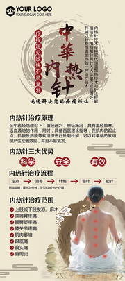 中医宣传展架下载