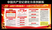 认真学习新修订条例宣传栏设计