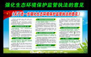 一图看懂生态环境保护监管执法意见