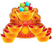 金元宝矢量素材