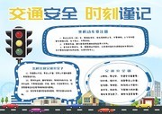 交通安全手抄报图片