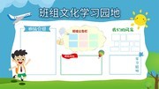 学校学习园地宣传栏设计