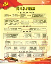 党员发展流程图图片