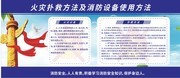 火灾扑救方法及消防设备使用方法内容展板