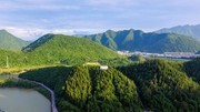 航拍石台县风光图片