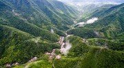 生态宜居山村景色素材图片