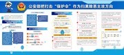 公安部打击扫黑除恶保护伞宣传栏