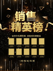 企业销售精英榜图片