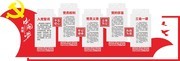 立体中国梦党建文化墙