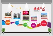 企业历程文化墙设计