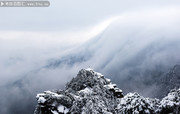 庐山雪景图片