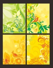 时尚花纹底纹图片