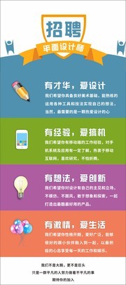 经典创意公司招聘X展架