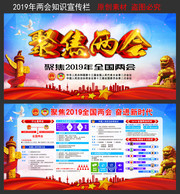 聚焦2019全国两会知识板报