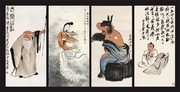 古风人物装饰画图片下载