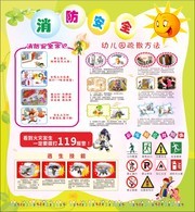 消防安全手抄报模板图片