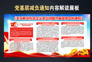 关于解决形式主义突出问题为基层减负通知宣传栏
