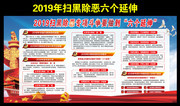 2019扫黑除恶六个延伸解读展板